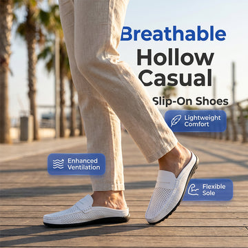 ⏳Limited-time 50% off⏰Men's Breathable Slip-On Casual Shoes