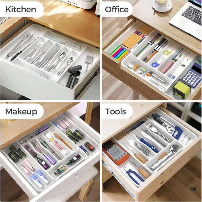 🔥Hot Sale 59% Off🔥Expandable Kitchen Utensil Drawer Tray